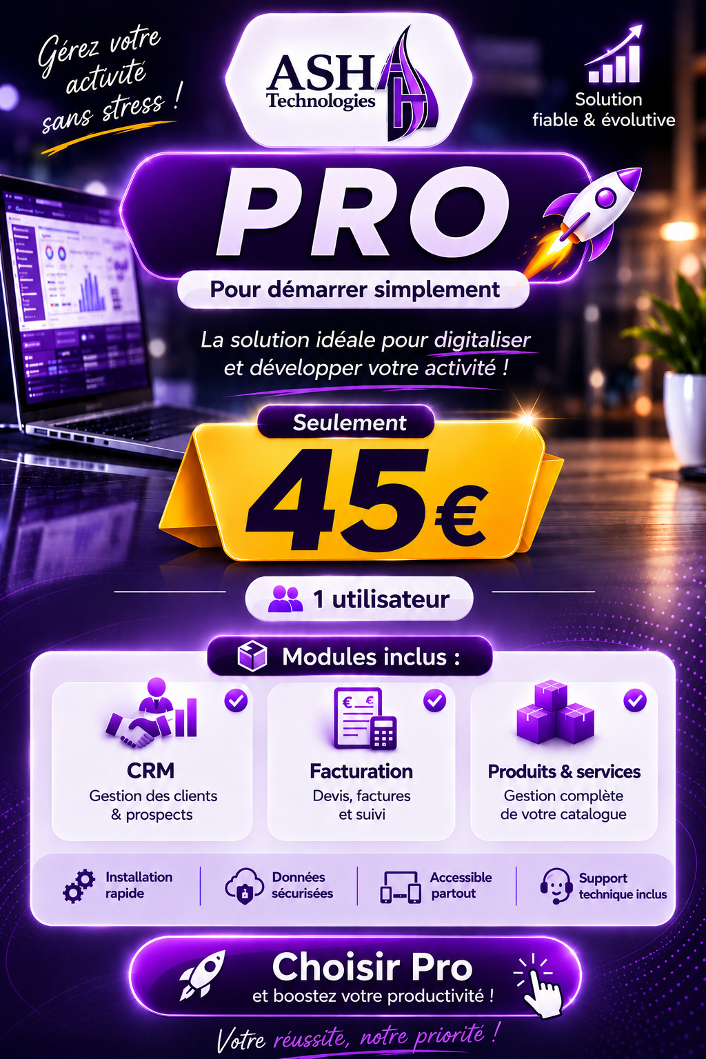 🟣 Pro— Limited ERP